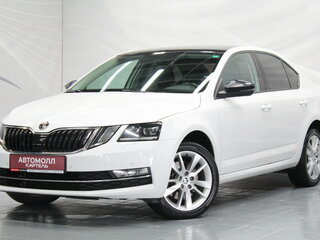 2017 Skoda Octavia III (A7) Рестайлинг, белый, 1809000 рублей, вид 1