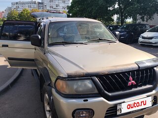 2000 Mitsubishi Montero Sport I, серебристый, 600000 рублей, вид 2