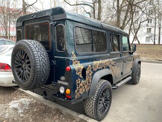 2014 Land Rover Defender 110 I Рестайлинг, зелёный, 3100000 рублей, вид 4