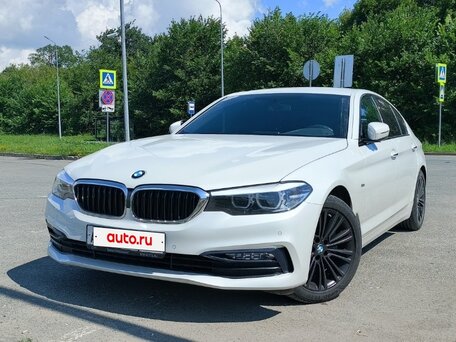 2017 BMW 5 серии 520d VII (G30/G31/G38), белый, 3888888 рублей, вид 1