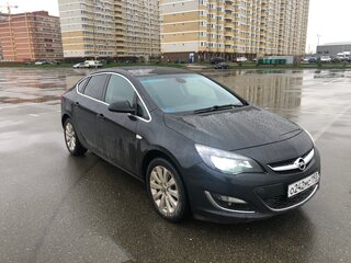 2014 Opel Astra J Рестайлинг, чёрный, 1200000 рублей, вид 3