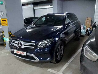 2018 Mercedes-Benz GLC 250 I (X253), синий, 2500000 рублей, вид 4