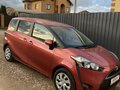 2018 Toyota Sienta II, красный, 1780000 рублей