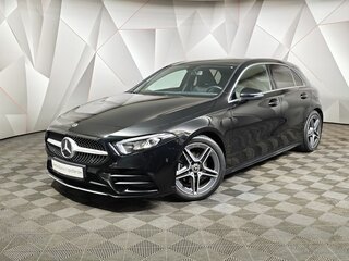 2018 Mercedes-Benz A-Класс 200 IV (W177), чёрный, 2586000 рублей, вид 1