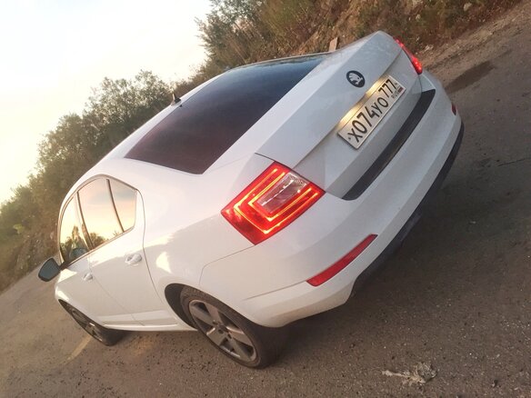 2016 Skoda Octavia III (A7), белый - вид 10