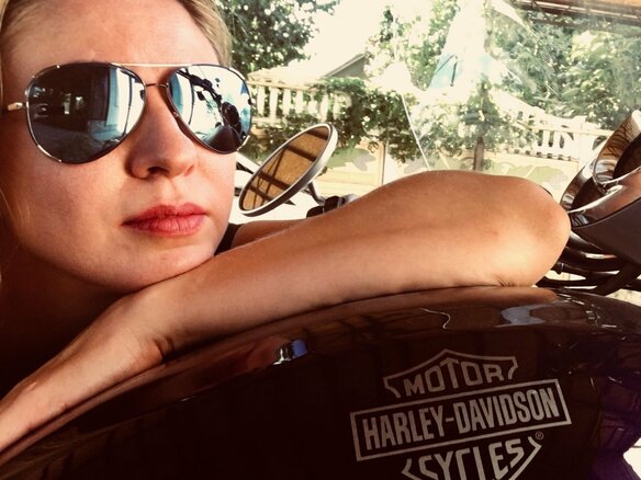 2003 Harley-Davidson V-Rod, синий