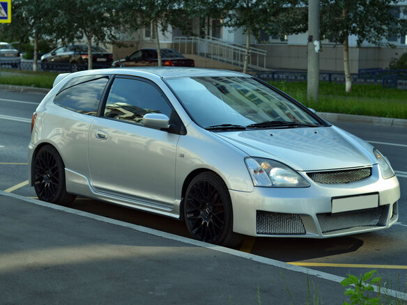 2002 Honda Civic Type R VII, серебристый - вид 3