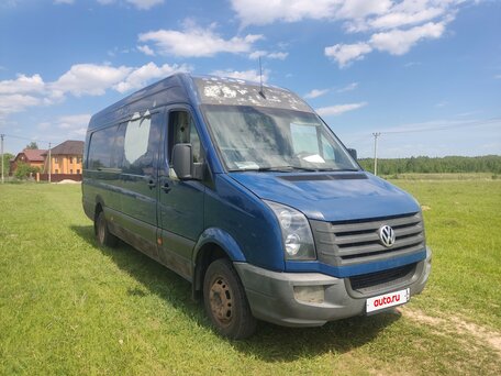 2013 Volkswagen Crafter, синий, 1000000 рублей, вид 3