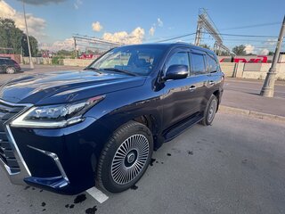 2019 Lexus LX 570 III Рестайлинг 2, синий, 8975000 рублей, вид 1