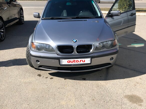 2004 BMW 3 серии N42 316i IV (E46) Рестайлинг, серый, 720000 рублей - вид 1