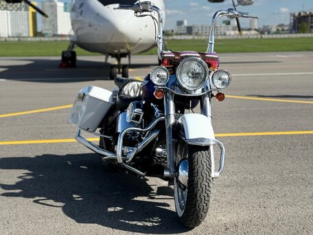 2010 Harley-Davidson Softail Deluxe, пурпурный, 1350000 рублей, вид 1