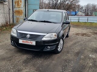 2010 Renault Logan I Рестайлинг, чёрный, 680000 рублей, вид 3