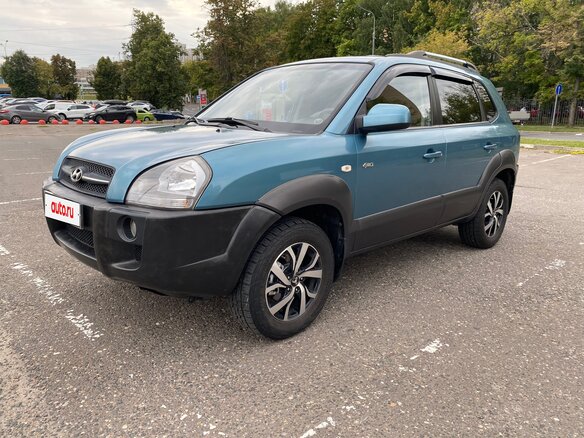 2006 Hyundai Tucson I, зелёный, 580000 рублей