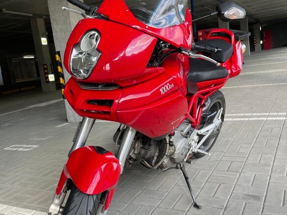2006 Ducati Multistrada 1000, красный, 400000 рублей