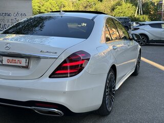 2018 Mercedes-Benz S-Класс 450 VI (W222, C217) Рестайлинг, белый, 5200000 рублей, вид 4