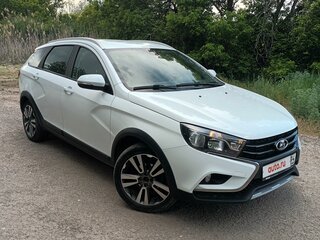 2018 Lada (ВАЗ) Vesta SW Cross I, белый, 1110000 рублей, вид 2