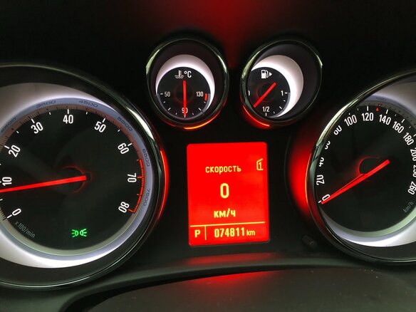 2012 Opel Astra J, синий - вид 16