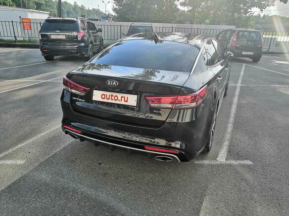 2016 Kia Optima IV, чёрный - вид 2