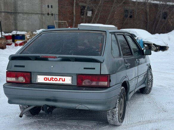 2005 Lada (ВАЗ) 2114, серый, 120000 рублей - вид 4