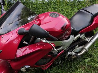 2001 Honda VTR 1000, красный, 250000 рублей, вид 3