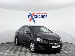 2013 Chevrolet Aveo II, чёрный, 554000 рублей, вид 3