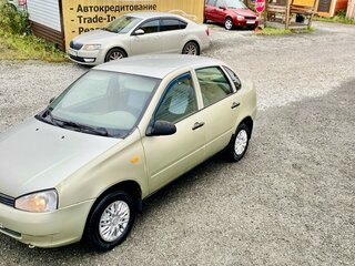 2007 Lada (ВАЗ) Kalina I, жёлтый, 147000 рублей, вид 1