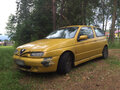 1999 Alfa Romeo 145 I Рестайлинг, жёлтый - вид 3