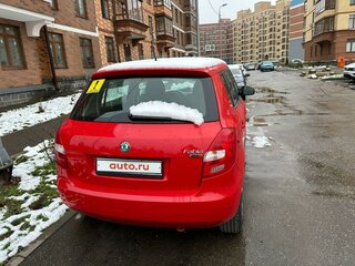 2012 Skoda Fabia II Рестайлинг, красный, 1050000 рублей, вид 4