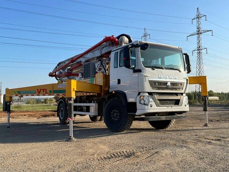 2024 Sinotruk Howo Бетононасос, белый, 25990000 рублей, вид 1