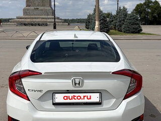 2020 Honda Civic X Рестайлинг, белый, 1850000 рублей, вид 2