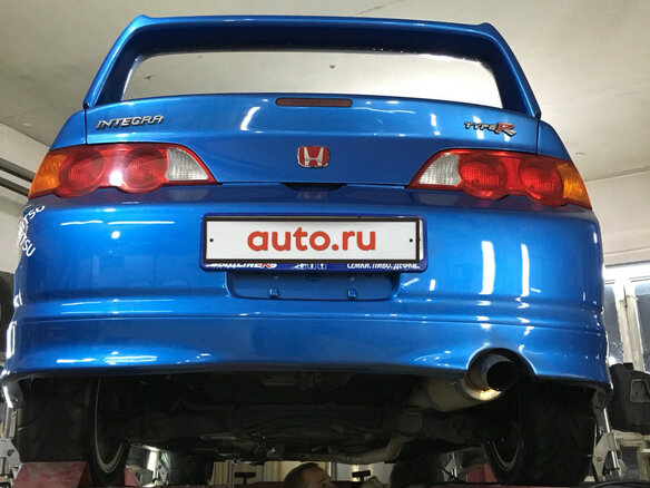 2001 Honda Integra Type R IV, синий