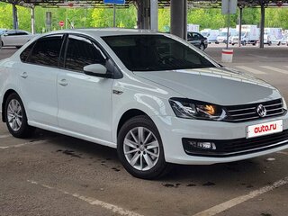 2019 Volkswagen Polo V Рестайлинг, белый, 1050000 рублей, вид 3