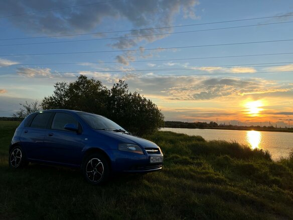 2007 Chevrolet Aveo I, синий, 430000 рублей - вид 18
