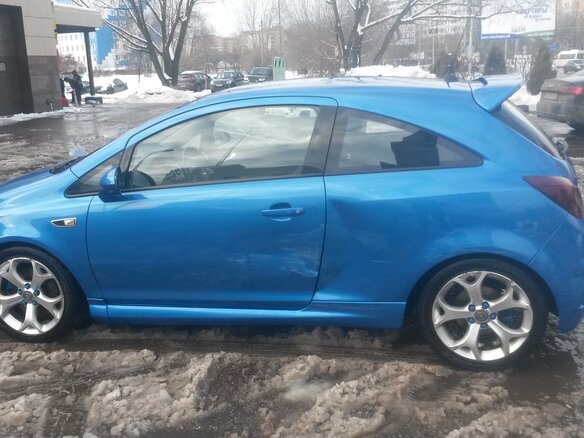 2008 Opel Corsa OPC D, голубой - вид 1