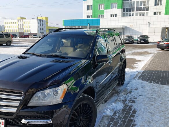 2007 Mercedes-Benz GL-Класс 450 I (X164), чёрный, 1600000 рублей