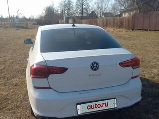 2021 Volkswagen Polo VI, белый, 1570000 рублей, вид 3