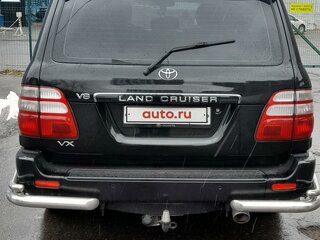 2003 Toyota Land Cruiser 100 Series Рестайлинг 1, чёрный, 1690000 рублей, вид 3
