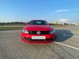 2015 Volkswagen Jetta VI Рестайлинг, красный, 1095340 рублей, вид 3