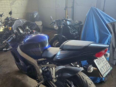 2002 Kawasaki ZX-9R Ninja, синий, 360000 рублей, вид 3