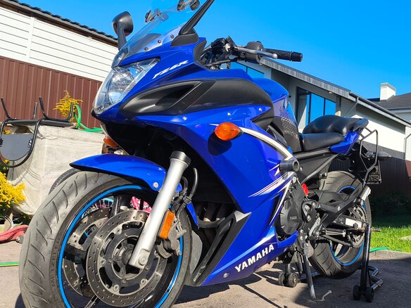 2009 Yamaha XJ6 (FZ6R), синий, 400000 рублей - вид 10