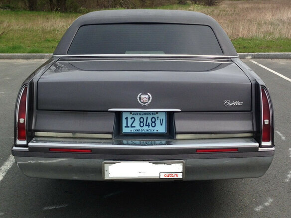 1995 Cadillac Fleetwood II, серый - вид 6