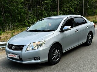 2007 Toyota Corolla Axio X (E140, E150), серебристый, 880000 рублей, вид 1