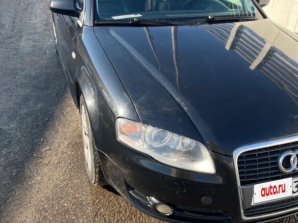 2007 Audi A4 III (B7), чёрный, 520000 рублей - вид 4