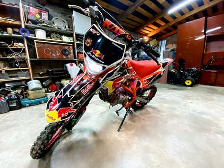 2023 Kayo Basic TT140EM, оранжевый, 75000 рублей, вид 1