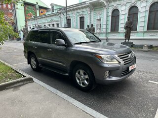2013 Lexus LX 570 III Рестайлинг, серый, 3600000 рублей, вид 2
