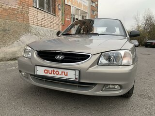 2007 Hyundai Accent ТагАЗ II, бежевый, 715000 рублей, вид 3
