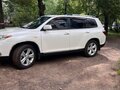 2012 Toyota Highlander II (XU40) Рестайлинг, белый - вид 9