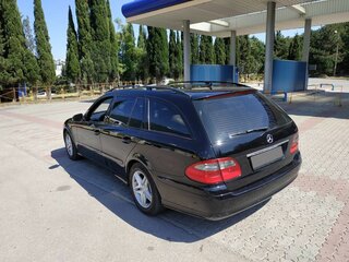 2008 Mercedes-Benz E-Класс 220 III (W211, S211) Рестайлинг, чёрный, 1300000 рублей, вид 5