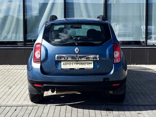 2014 Renault Duster I, синий, 787000 рублей, вид 4