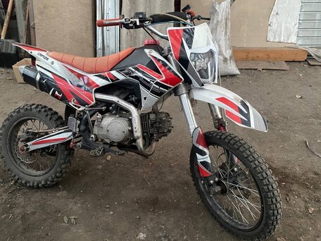 2022 Racer Pitbike 125/160, красный, 75000 рублей, вид 2